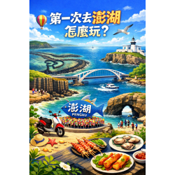 第一次去澎湖怎麼玩？金環球旅行社幫你一次安排最順行程