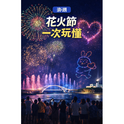 澎湖自由行推薦這樣排！離島景點、花火節一次玩懂